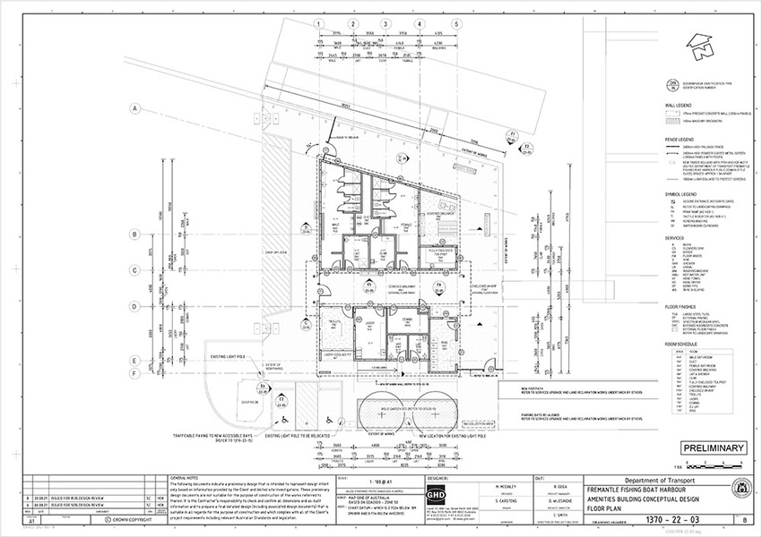 FFBH Amenities building project concept layout