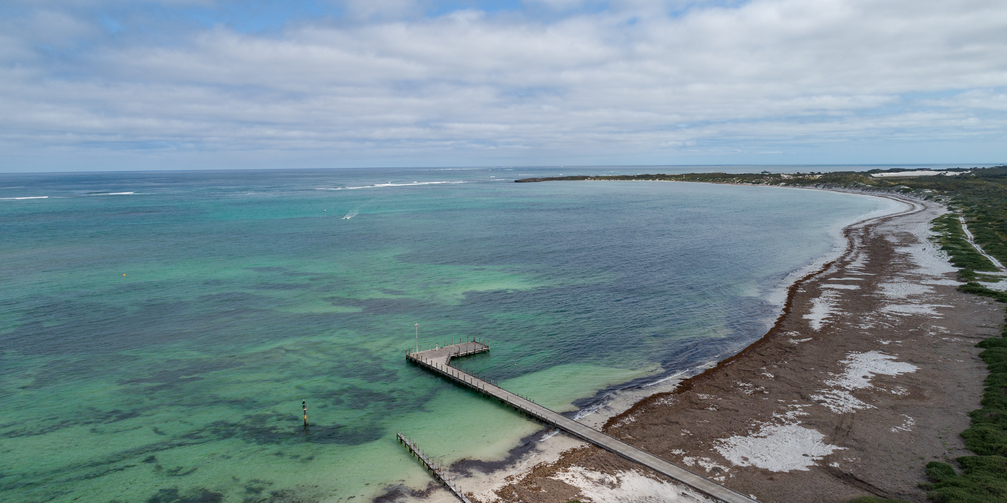 Aerial photo of the Green Head Maritime Facility