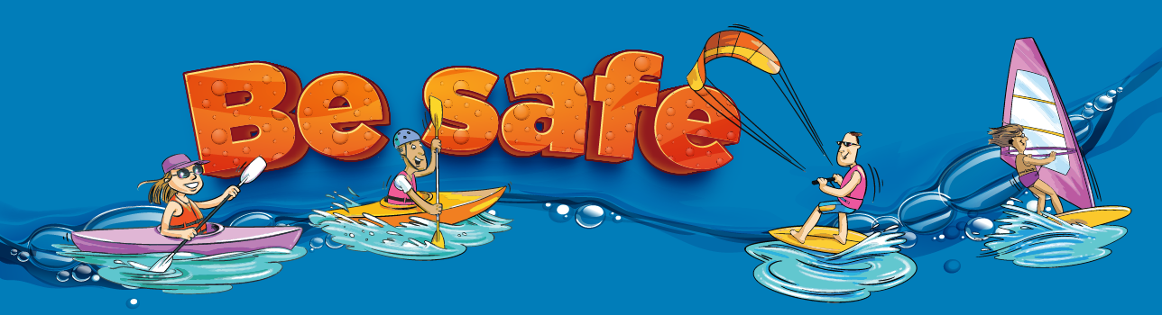 Be safe web banner