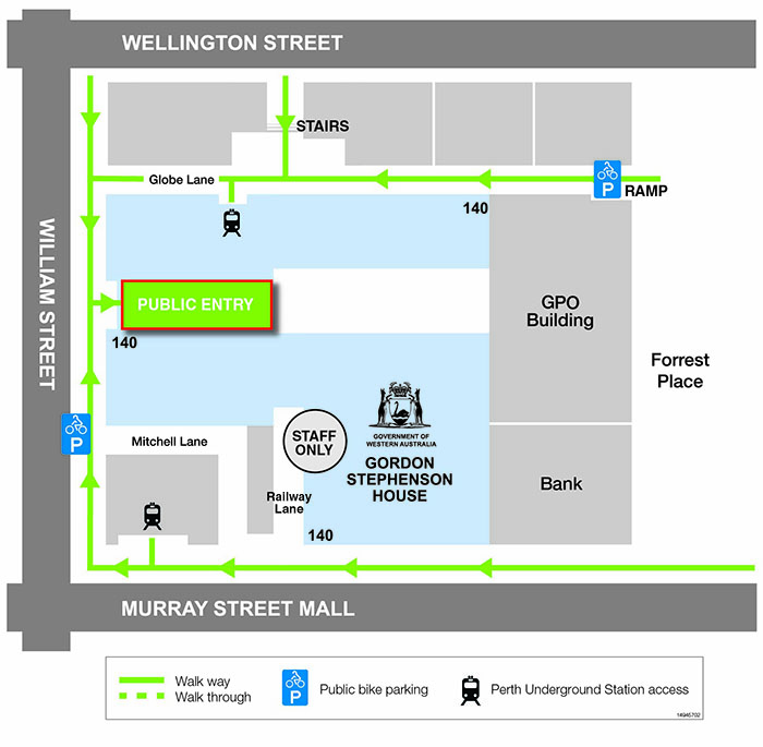 Visiting Gordon Stephenson House (map)