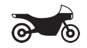 Illustration of a R class motorcycle