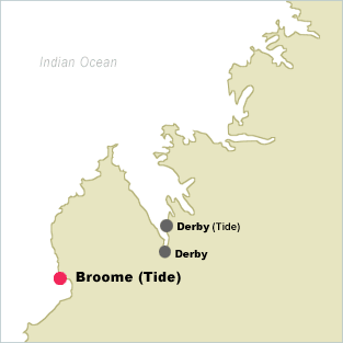 Derby to Broome