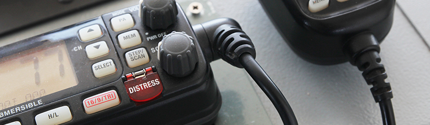 Image of boat radio