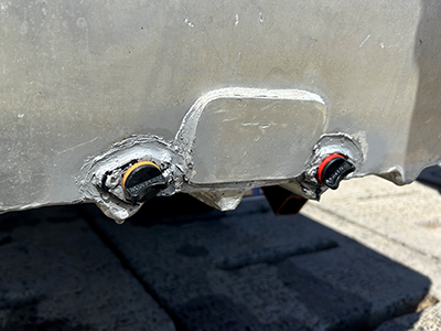 Replace the bung in your boat before launch