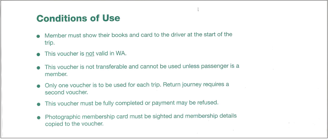 Interstate voucher – back