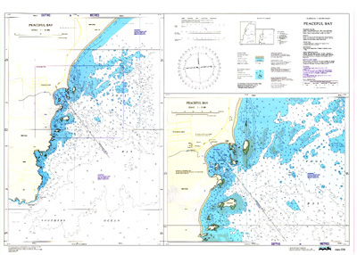 Download high resolution chart for Peaceful Bay Download high resolution chart for Peaceful Bay