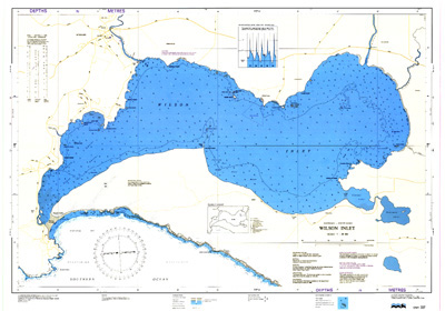 Download high resolution chart for Wilson Inlet Download high resolution chart for Wilson Inlet