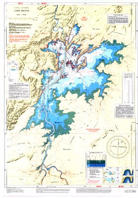 Low resolution chart for Lake Argyle side A