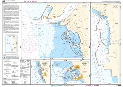 Low resolution chart for Ocean Reef to Cape Peron side B Low resolution chart for Ocean Reef to Cape Peron side B