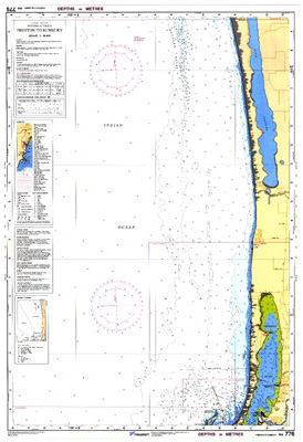 Low resolution chart for Preston to Bunbury side A Low resolution chart for Preston to Bunbury side A