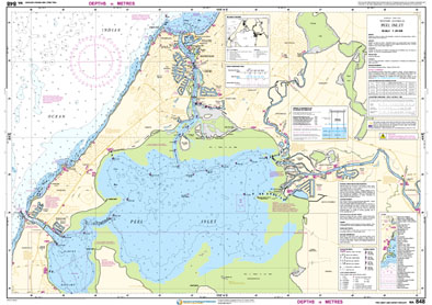 Low resolution chart for Peel Inlet and Harvey Estuary side A Low resolution chart for Peel Inlet and Harvey Estuary side A
