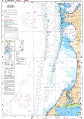 Low resolution chart for Cape Peron to Dawesville side A Low resolution chart for Cape Peron to Dawesville side A