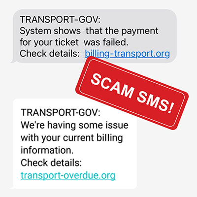SMS scams