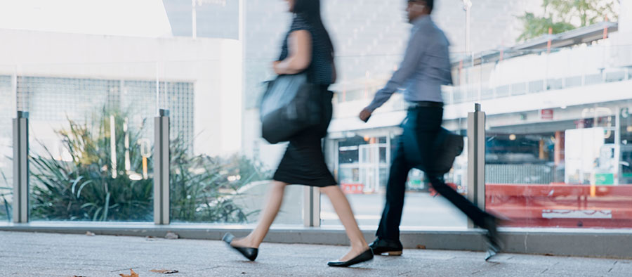 People walking 